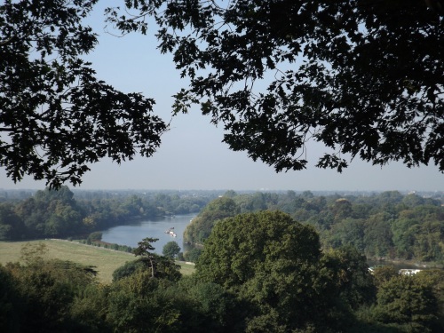 View from Richmond Hill terrace