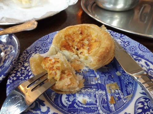 A Maids of Honour tart as made to a secret Tudor recipe for Henry VIII