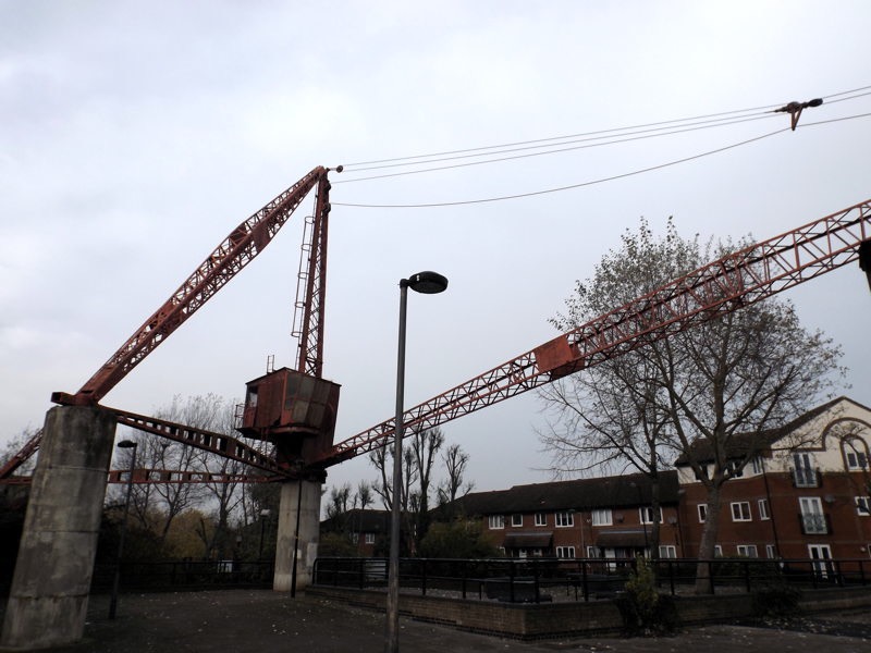 Commercial Pier Wharf crane